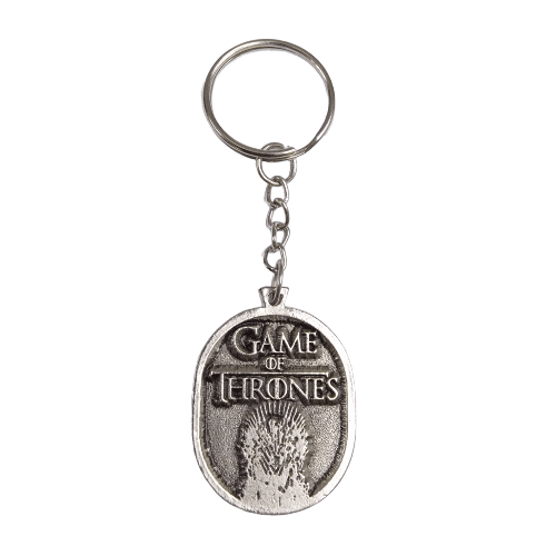 Llavero Juego de Tronos - Casa Targaryen (ovalado)