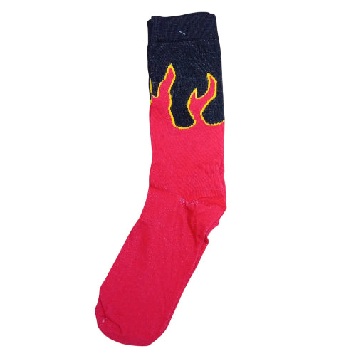Medias 3/4 Llama de fuego - Rojo