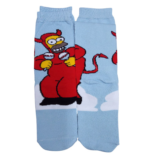 Medias 3/4 Los Simpson - Homero Diablo