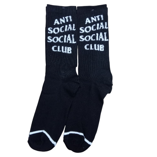 Medias 3/4 Puño - Anti Social Social Club (Fondo negro)
