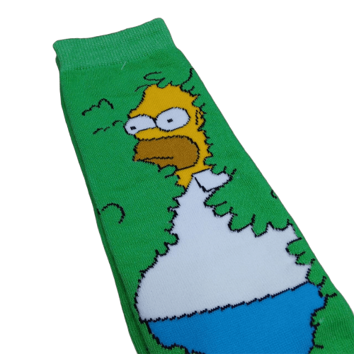 Medias 3/4 Los Simpson - Homero desapareciendo en los arbustos