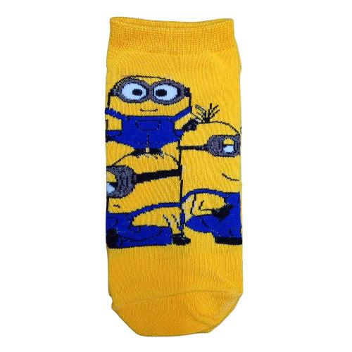 Medias soquete Minions - Kevin, Stuart y Bob