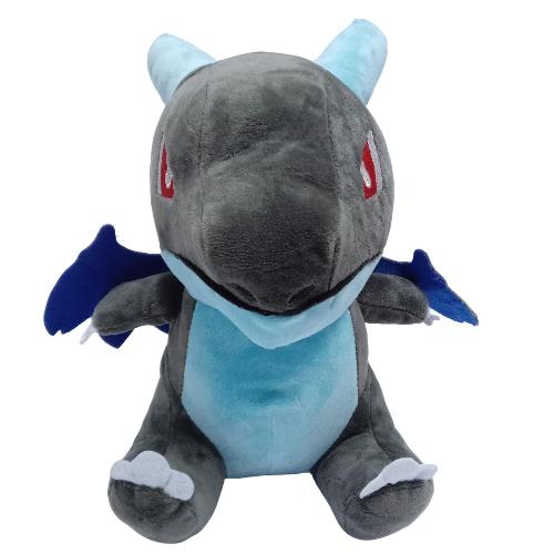 Peluche plush Pokémon - Mega-Charizard X (negro) - 23CM