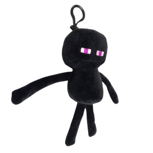 Peluche plush Minecraft - Enderman con mosquetón 17CM