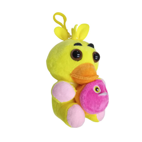 Peluche plush Five Nights at Freddy's - Chica Cupcake con mosquetón 16CM