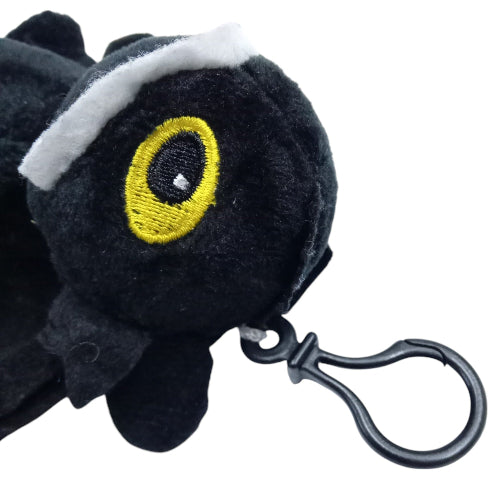 Peluche plush Cómo Entrenar a tu Dragón - Chimuelo con mosquetón 11CM