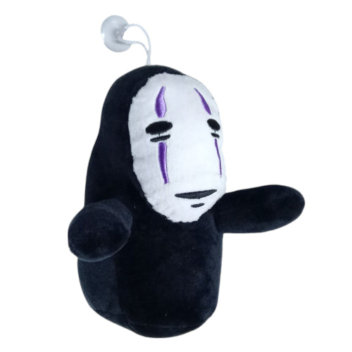 Peluche plush El viaje de Chihiro - Sin Rostro (líneas violetas) con ventosa 19CM