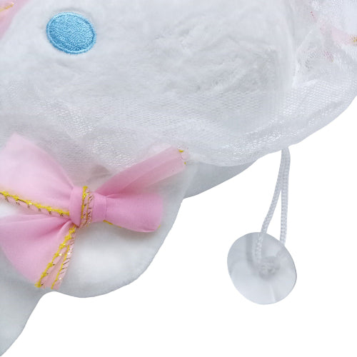 Peluche plush Sanrio - Cinnamoroll moñitos con ventosa 20CM