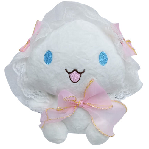 Peluche plush Sanrio - Cinnamoroll moñitos con ventosa 20CM