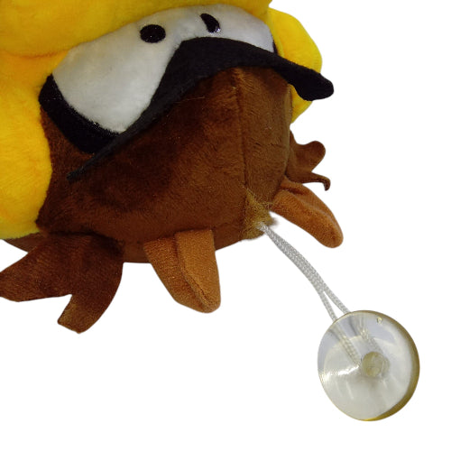 Peluche plush Looney Tunes - Demonio de Tazmania con ventosa 26CM