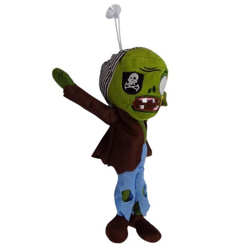 Peluche plush Plantas contra Zombis - Zombi Pirata con ventosa 28CM