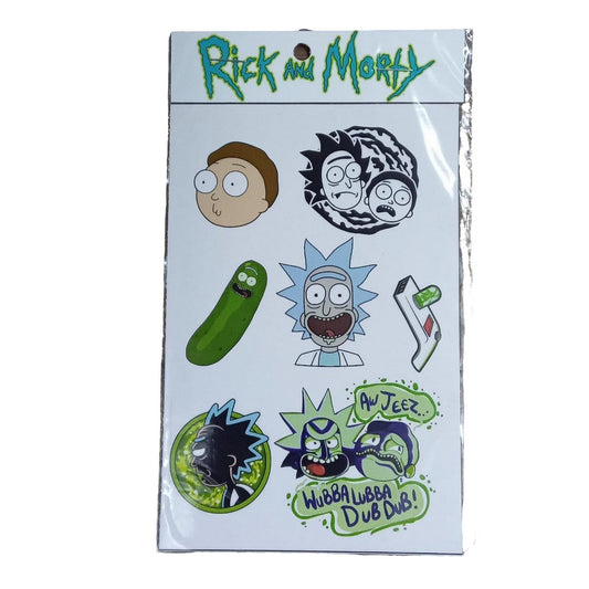 Stickers Rick y Morty para recortar