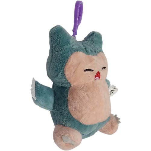 Peluche plush Pokemon - Snorlax con mosquetón - 11CM
