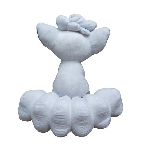Peluche plush Pokémon - Vulpix de Alola (blanco) - 31 CM