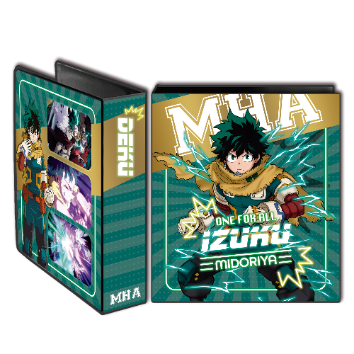 Carpeta Escolar N°3 My Hero Academia - Izuku Midoriya (Deku) (Modelo: BNH 04)