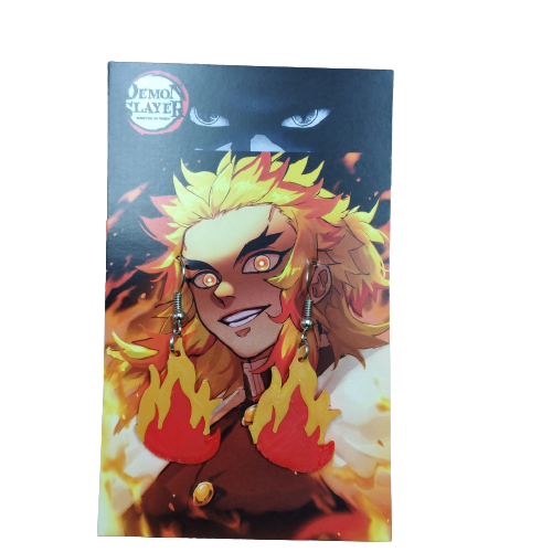 Aros 3D Demon Slayer - Rengoku