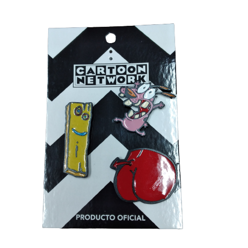 Set pin x 3 Cartoon Network
