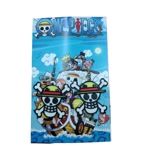Aros 3D One Piece - Calavera