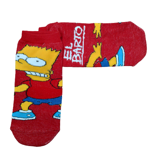 Medias soquete Los Simpsons - El Barto
