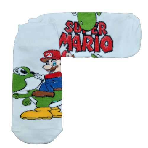 Medias soquete Super Mario - Mario & Yoshi