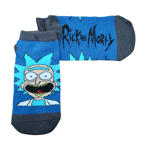 Medias soquete Rick and Morty - Rick (sonriente)