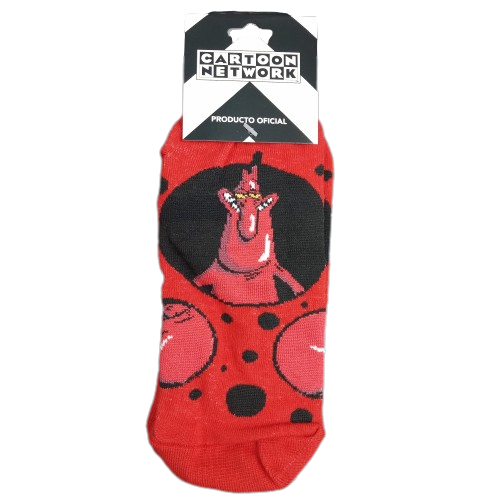 Medias soquete La Vaca y el Pollito - Rojo