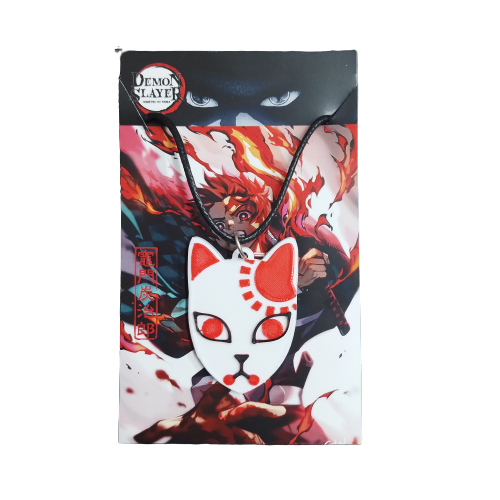 Colgante 3D Demon Slayer - Mascara Tanjiro