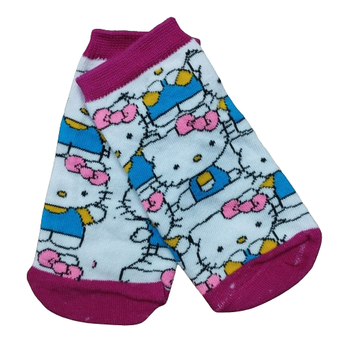 Medias Soquete Sanrio - Hello Kitty Caritas - Talle Niño