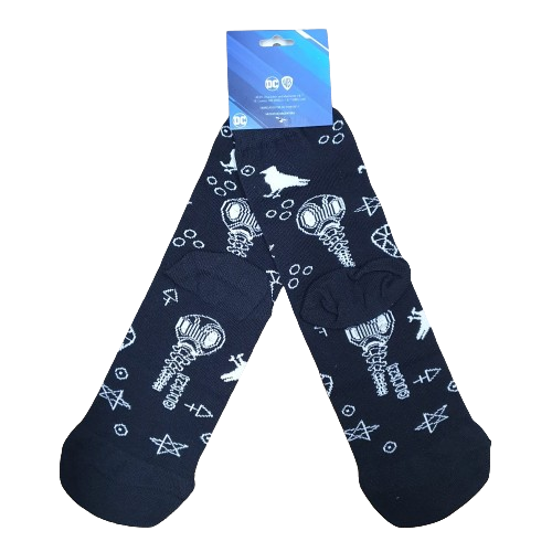 Medias 3/4 DC SandMan - Mascaras, simbolos, Cuervo Oficial