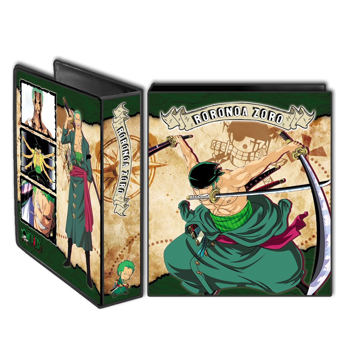 Carpeta Escolar N°3 One Piece - Zoro (Modelo: ONE PIECE 04)