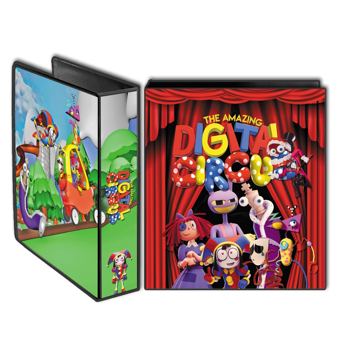 Carpeta Escolar N°3 Digital Circus (Modelo: DIGITAL CIRCUS 01)