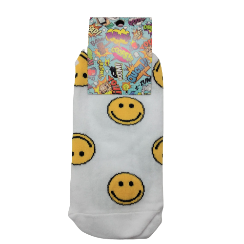 Medias soquete Emoji - Sonrisa