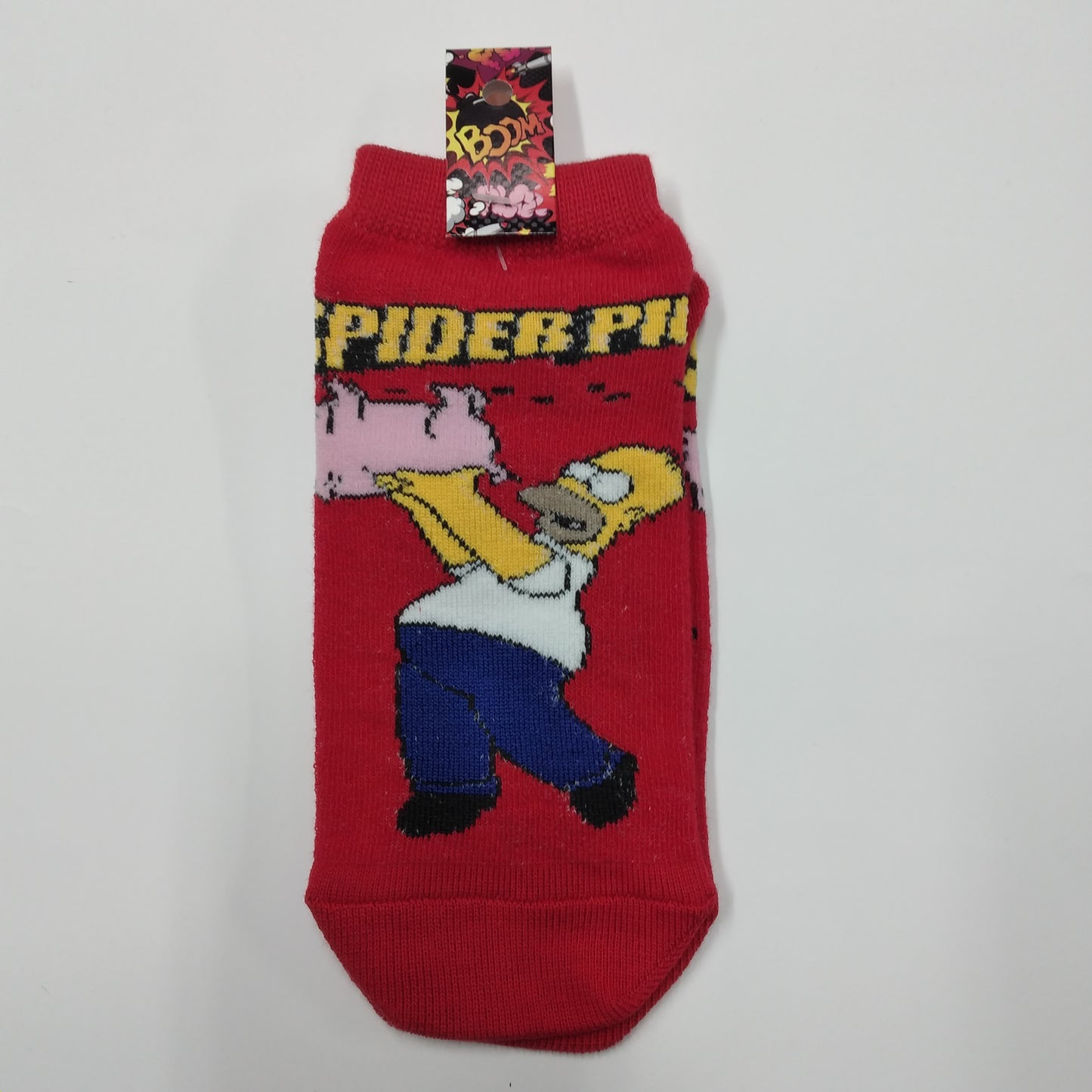 Medias soquete Los Simpsons - Homero Puerco Araña