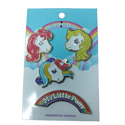 Set Pines x 4 - Mi Pequeño Pony (Mod. B)