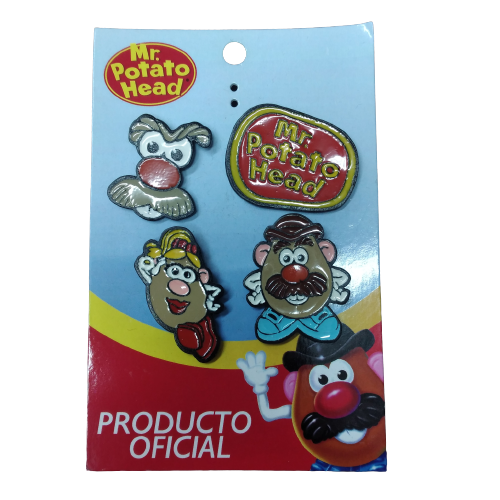 Set Pines x 4 - Señor Cabeza de Papa