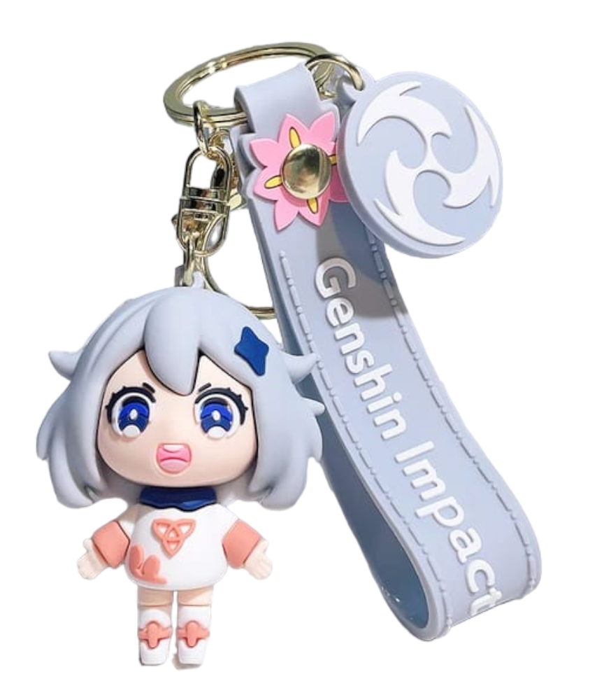 Llavero Goma 3D Genshin Impact Paimon