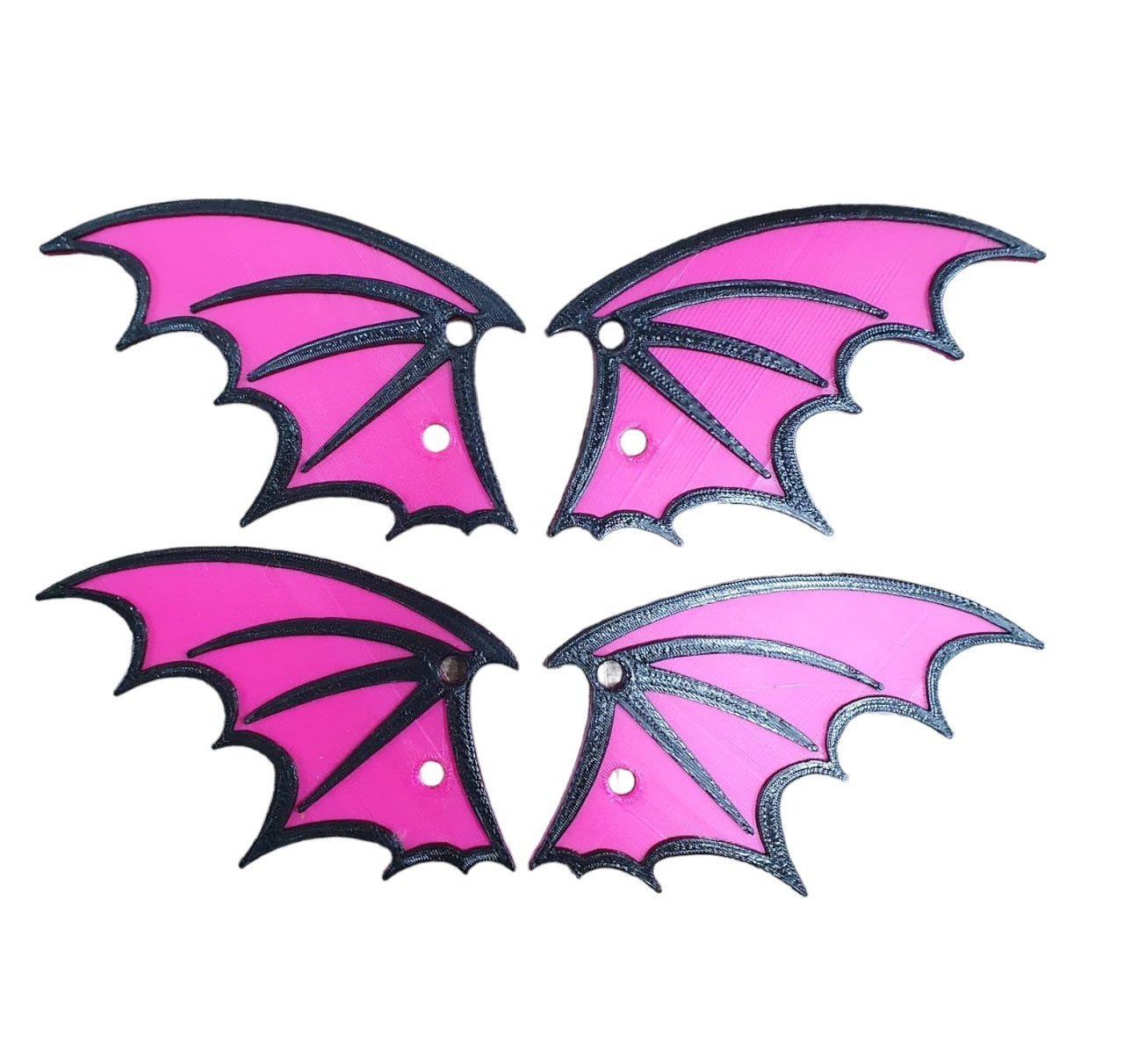 Alas de Murcielago para Cordones Fucsias