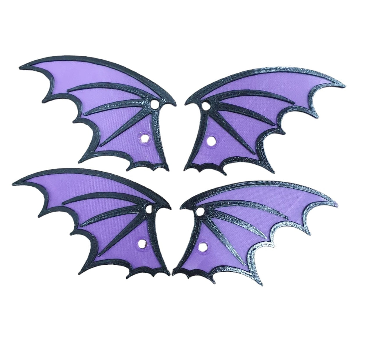 Alas de Murcielago para Cordones Violetas