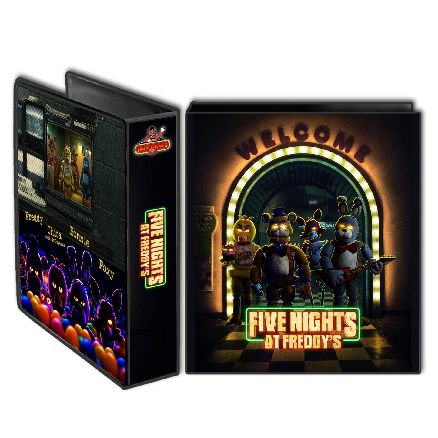 Carpeta Escolar N°3 Five Nights at Freddy's (Modelo:FNAF 03)