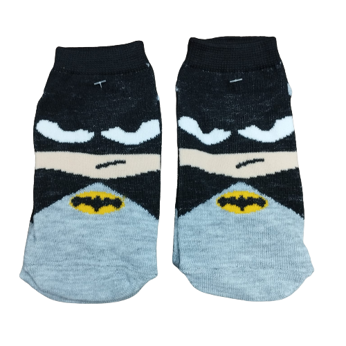 Medias Soquetes Mini Batman - Talle niño