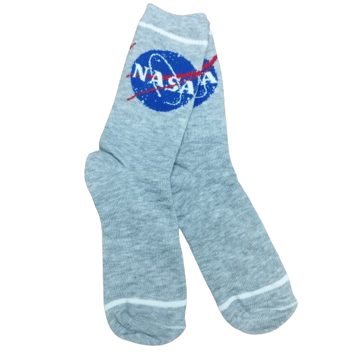 Medias 3/4 NASA (fondo gris)