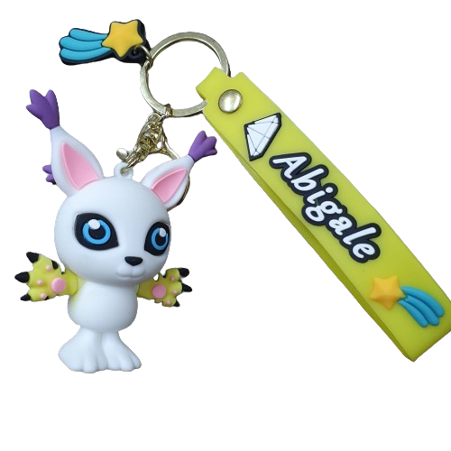Llavero Goma 3D Digimon - Gatomon