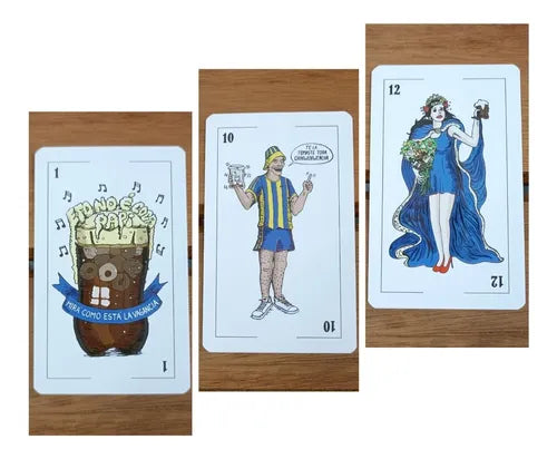 Juego de cartas - Mazo Argento