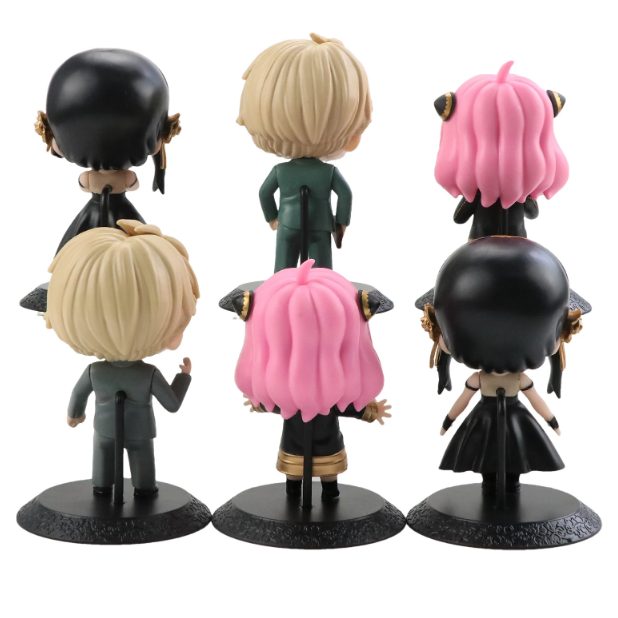 Figuras (Set x6) Spy x Family - Personajes Chibi 10cm