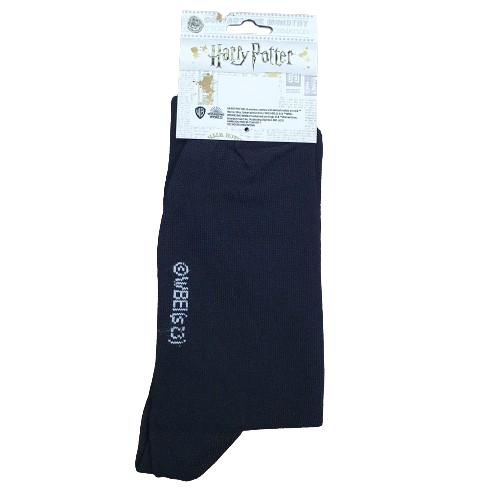 Medias 3/4 Puño Harry Potter - Negra con Reliquia de la Muerte Oficial