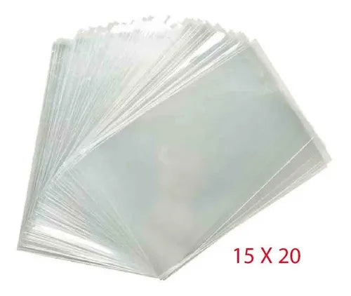 Bolsa para Manga c/Adhesivo - Pack 100 unidades - 15 x 20cm (B6)