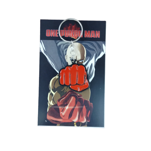 LLavero One Punch Man Puño Saitama