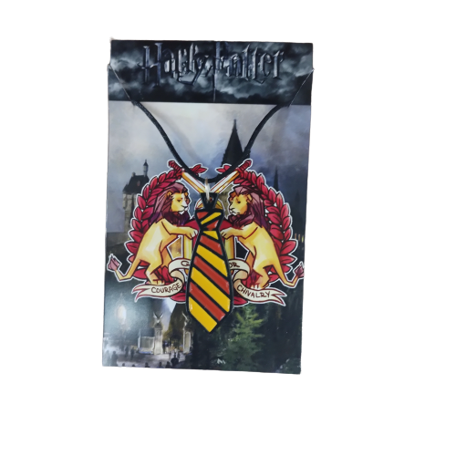 Colgante Harry Potter - Corbata Gryffindor