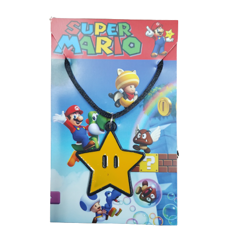 Colgante Super Mario Bros - Power Star