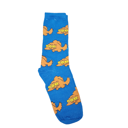 Medias 3/4 Los Simpsons Pez Mutante